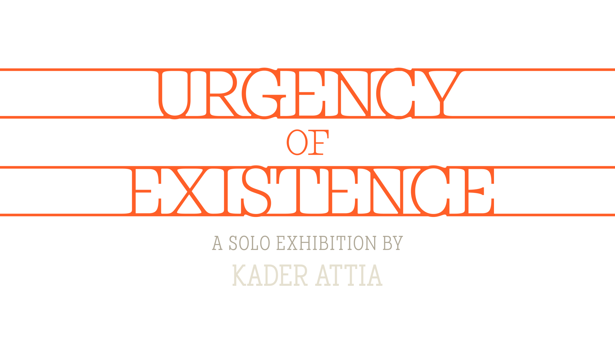 Kader Attia: Urgency of Existence cover title